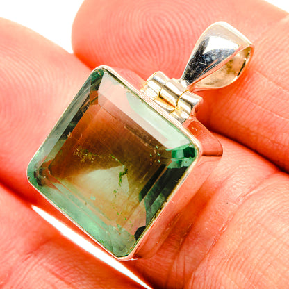 Green Fluorite Pendants handcrafted by Ana Silver Co - PD32787