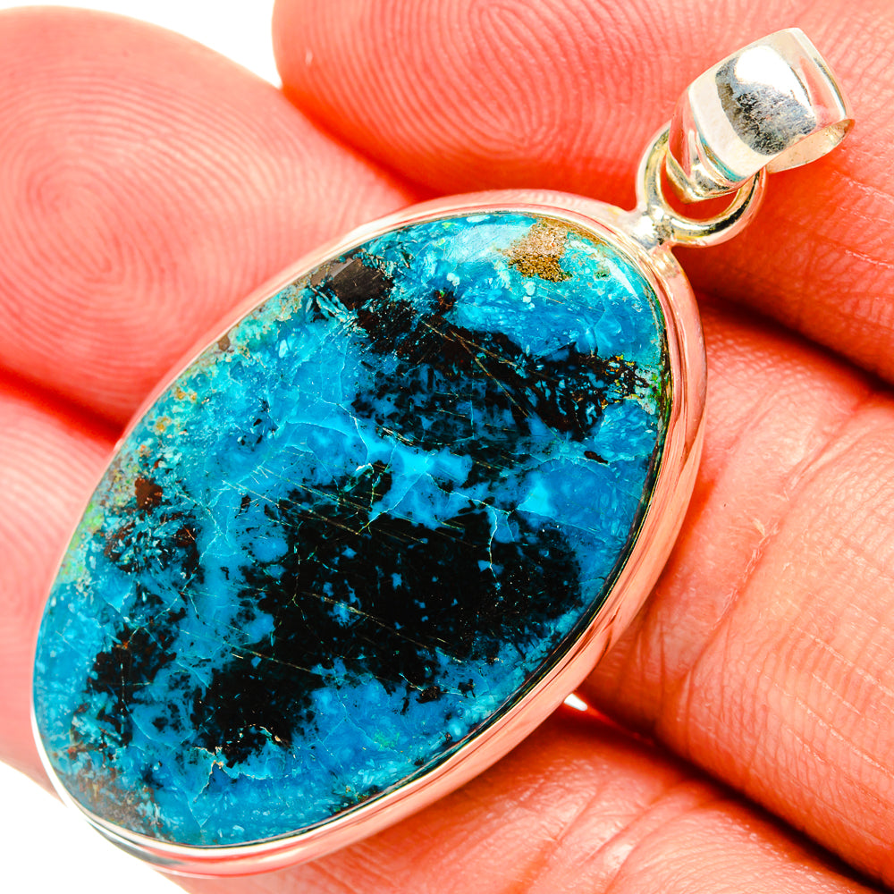 Shattuckite Pendants handcrafted by Ana Silver Co - PD32827