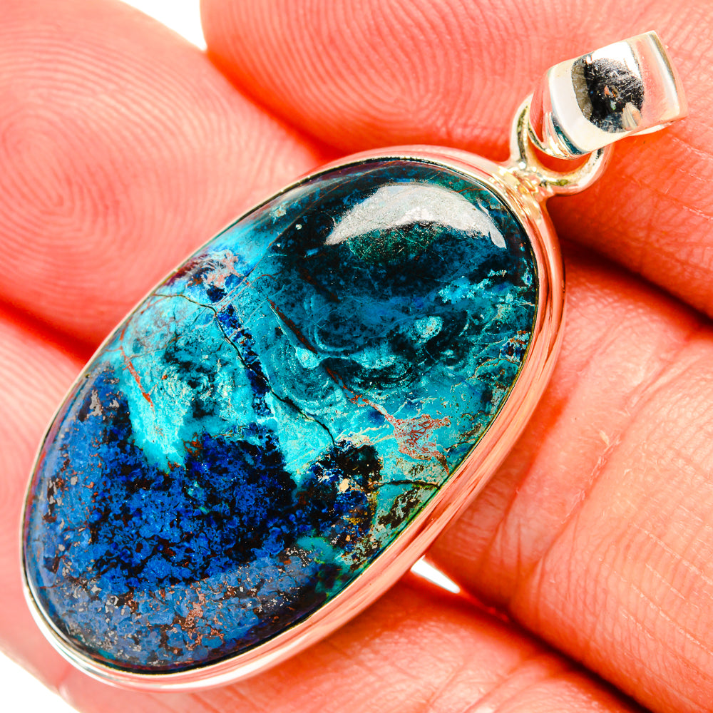 Shattuckite Pendants handcrafted by Ana Silver Co - PD32833