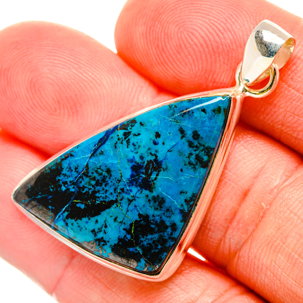 Shattuckite Pendants handcrafted by Ana Silver Co - PD32834