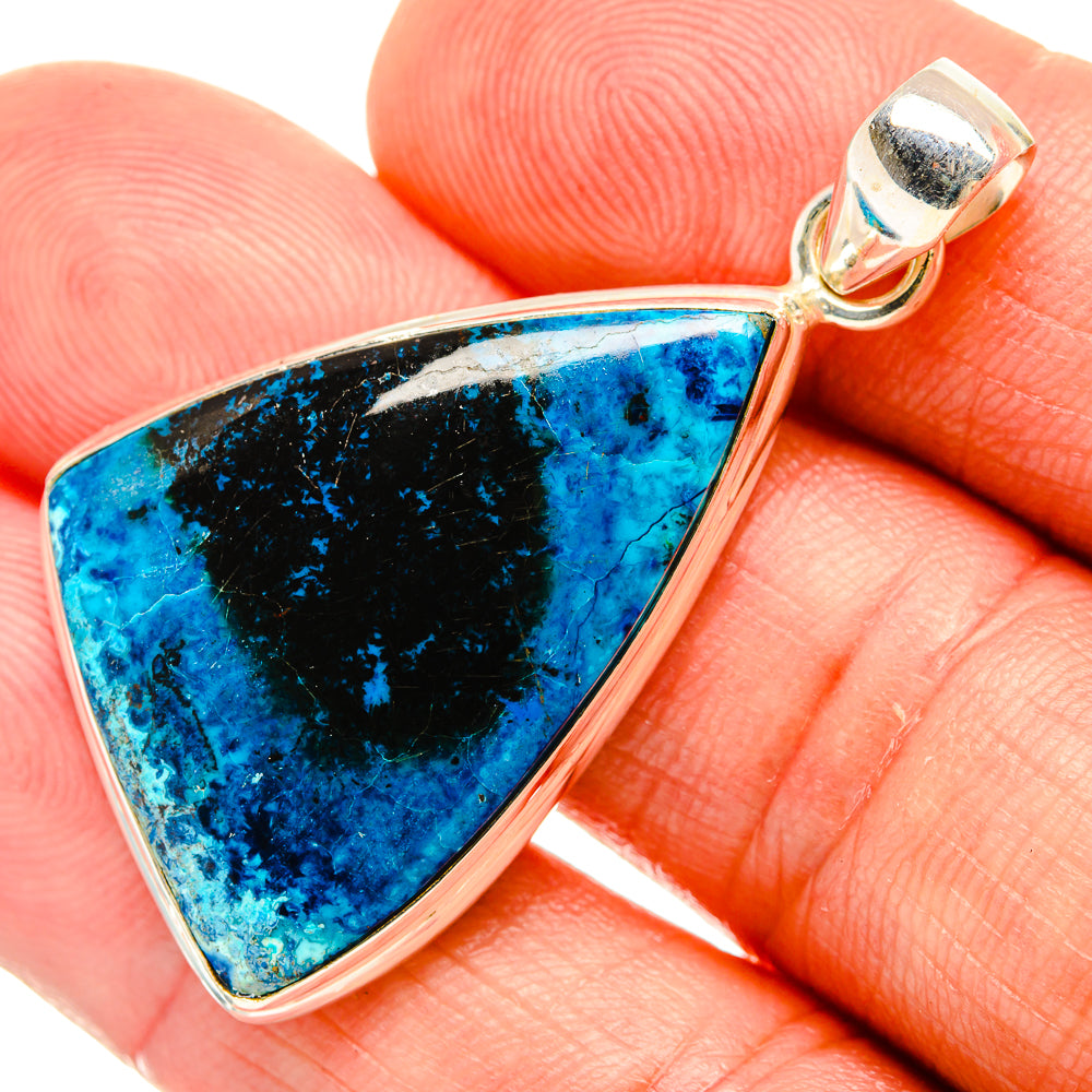 Shattuckite Pendants handcrafted by Ana Silver Co - PD32855