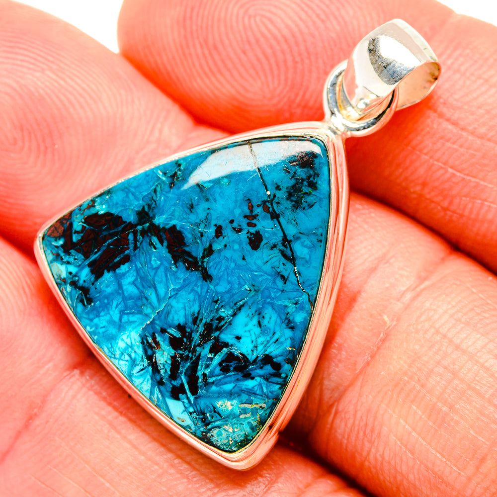 Shattuckite Pendants handcrafted by Ana Silver Co - PD32871