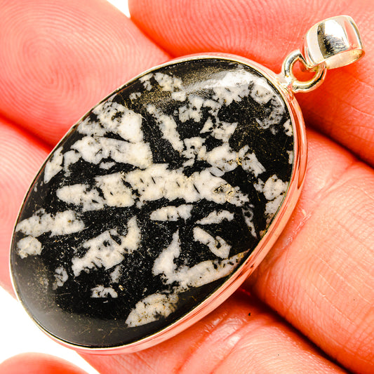 Pinolith Jasper Pendants handcrafted by Ana Silver Co - PD32906