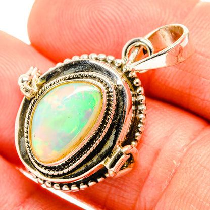 Ethiopian Opal Pendants handcrafted by Ana Silver Co - PD32916