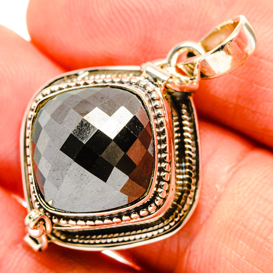 Hematite Pendants handcrafted by Ana Silver Co - PD32920
