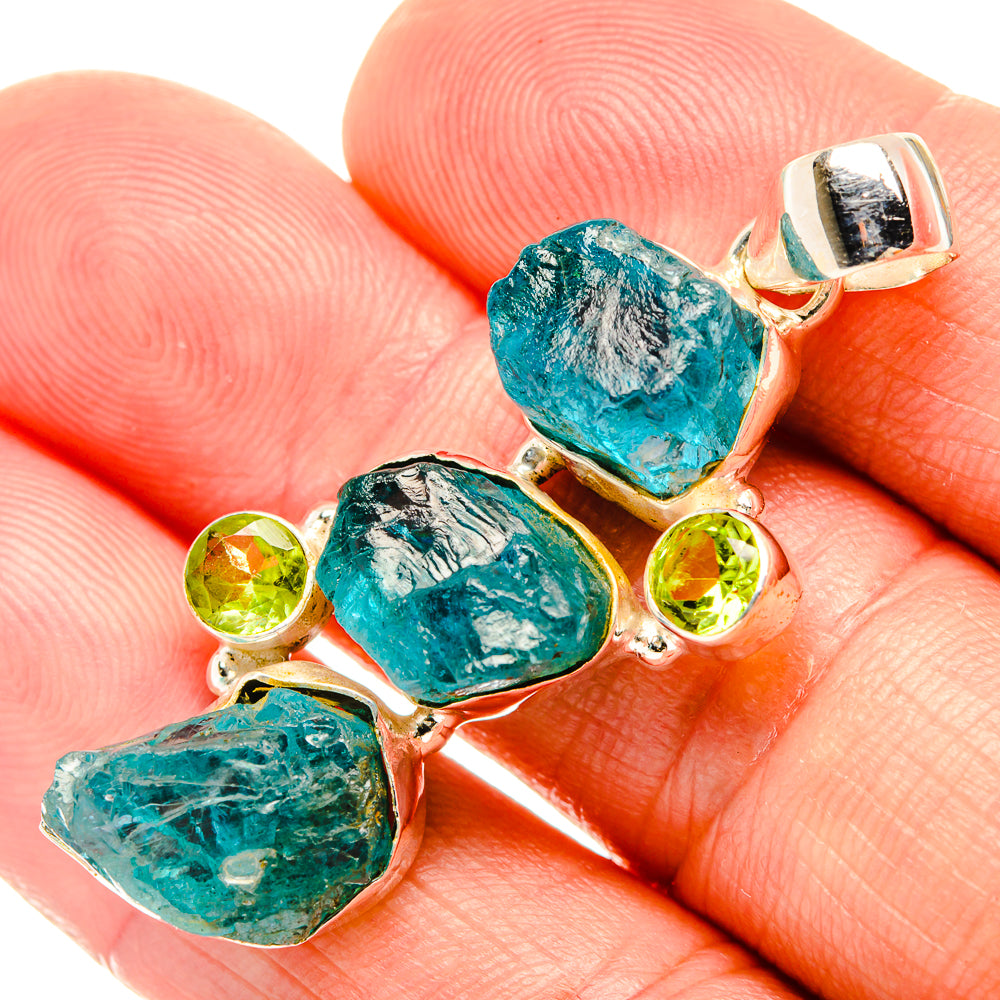 Apatite Pendants handcrafted by Ana Silver Co - PD32955