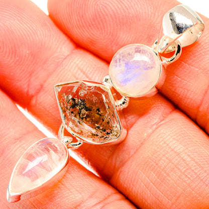 Herkimer Diamond Pendants handcrafted by Ana Silver Co - PD32959