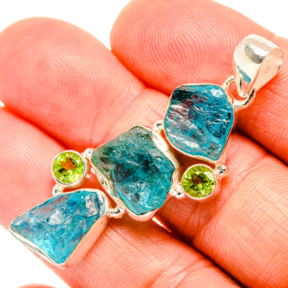 Apatite Pendants handcrafted by Ana Silver Co - PD32962