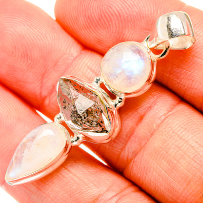 Herkimer Diamond Pendants handcrafted by Ana Silver Co - PD32964