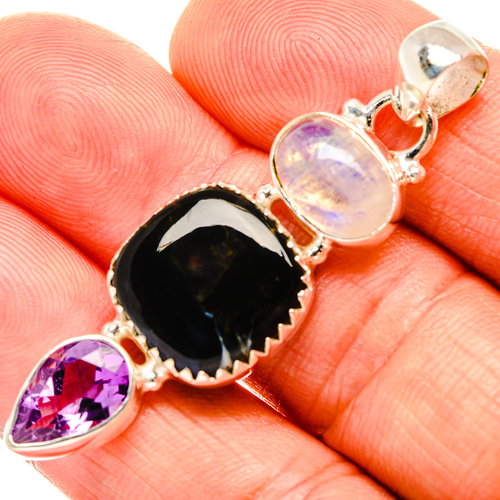 Pietersite Pendants handcrafted by Ana Silver Co - PD32969