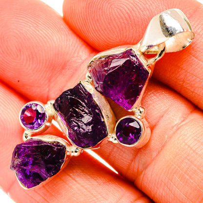 Amethyst Pendants handcrafted by Ana Silver Co - PD32989