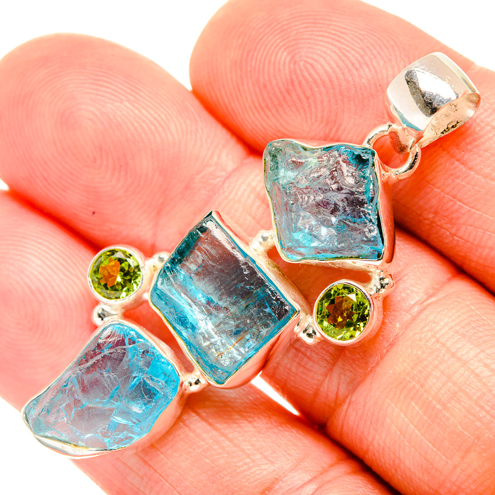 Apatite Pendants handcrafted by Ana Silver Co - PD32993