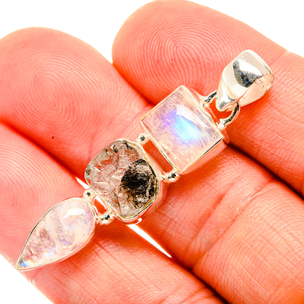 Herkimer Diamond Pendants handcrafted by Ana Silver Co - PD32994