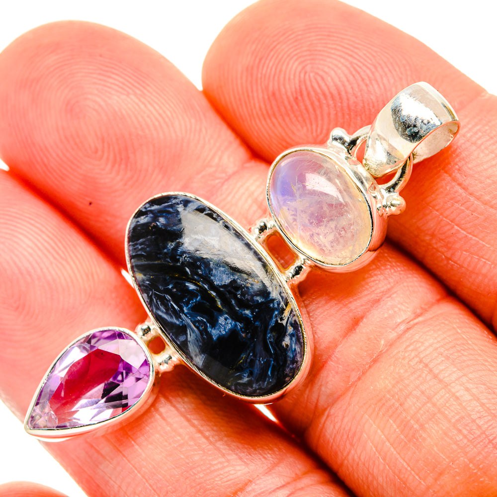 Pietersite Pendants handcrafted by Ana Silver Co - PD32995