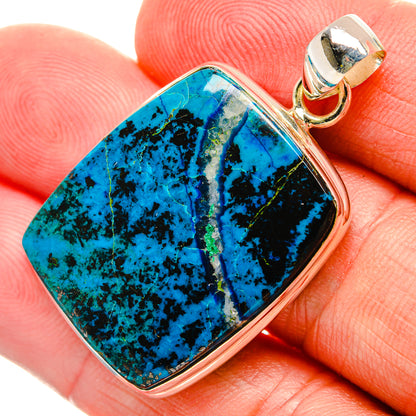 Shattuckite Pendants handcrafted by Ana Silver Co - PD33018