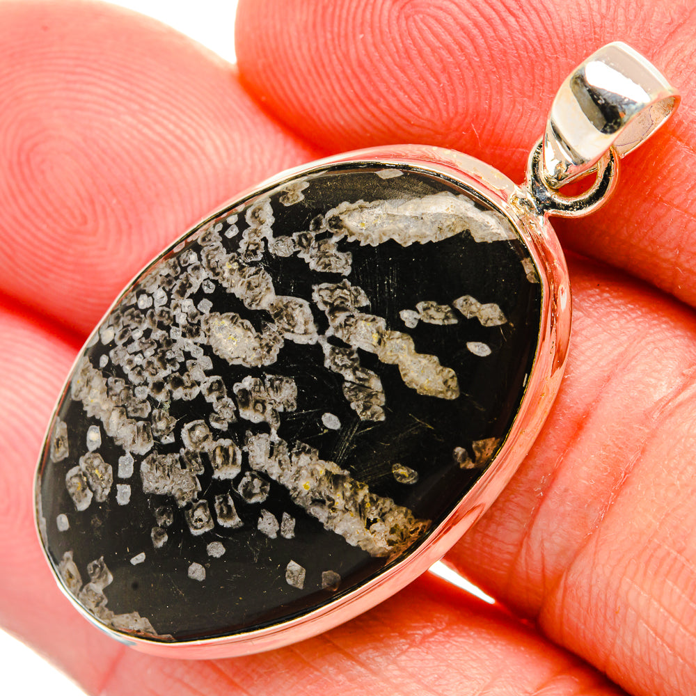 Pinolith Jasper Pendant 1 3/4