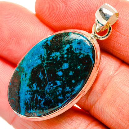 Shattuckite Pendants handcrafted by Ana Silver Co - PD33024