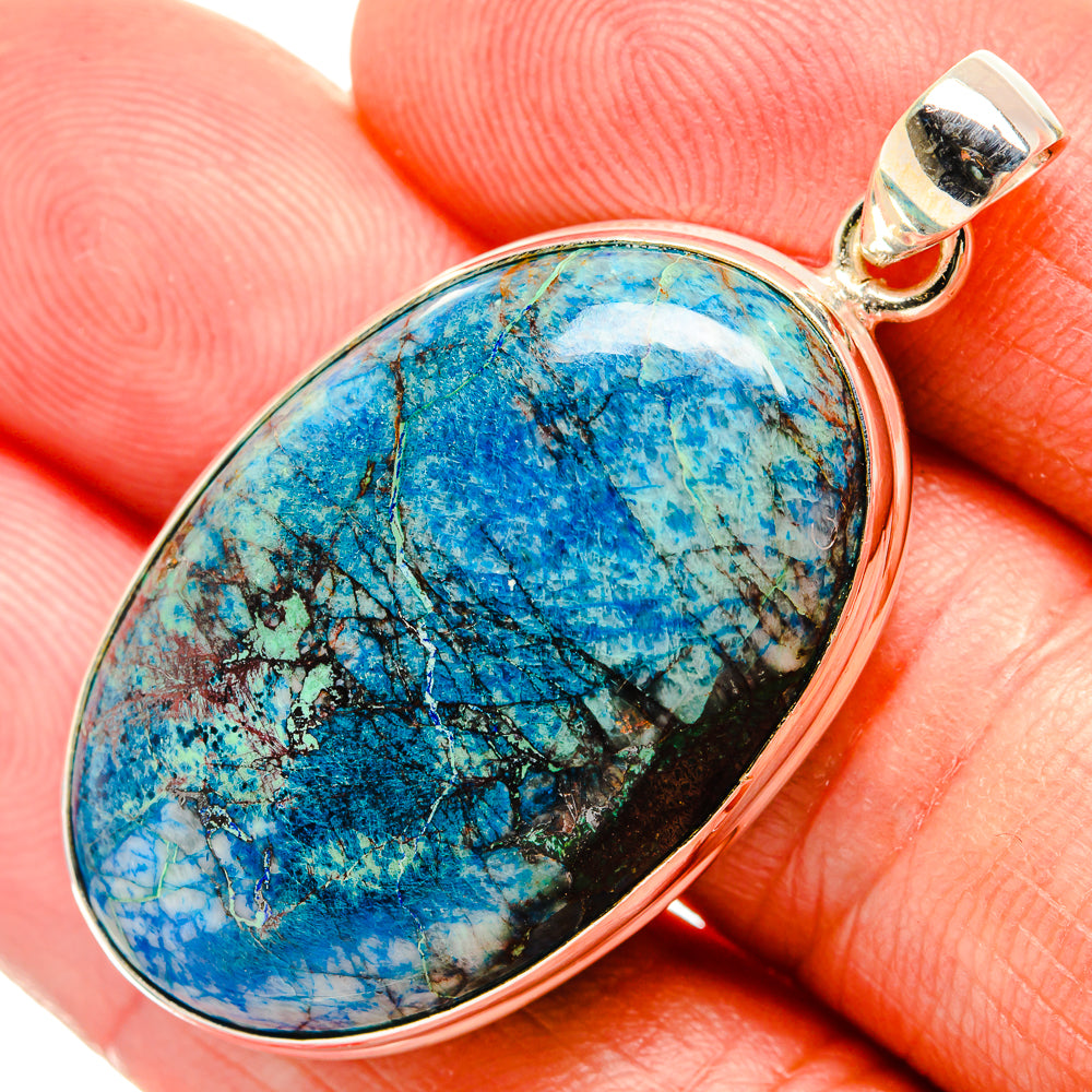 Shattuckite Pendants handcrafted by Ana Silver Co - PD33025