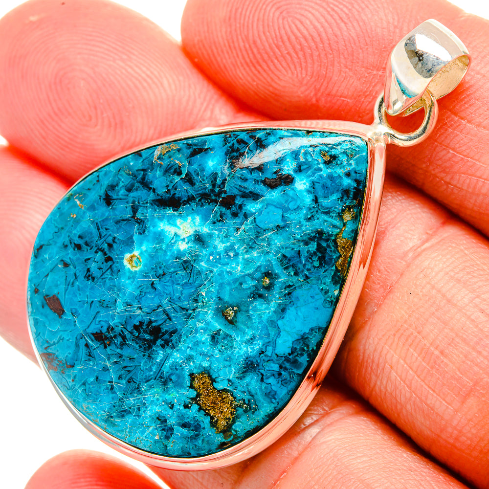 Shattuckite Pendants handcrafted by Ana Silver Co - PD33033