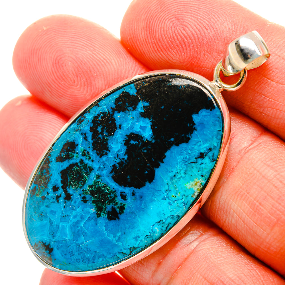 Shattuckite Pendants handcrafted by Ana Silver Co - PD33034