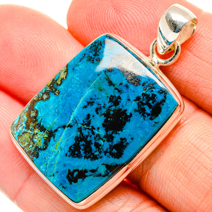 Shattuckite Pendants handcrafted by Ana Silver Co - PD33038
