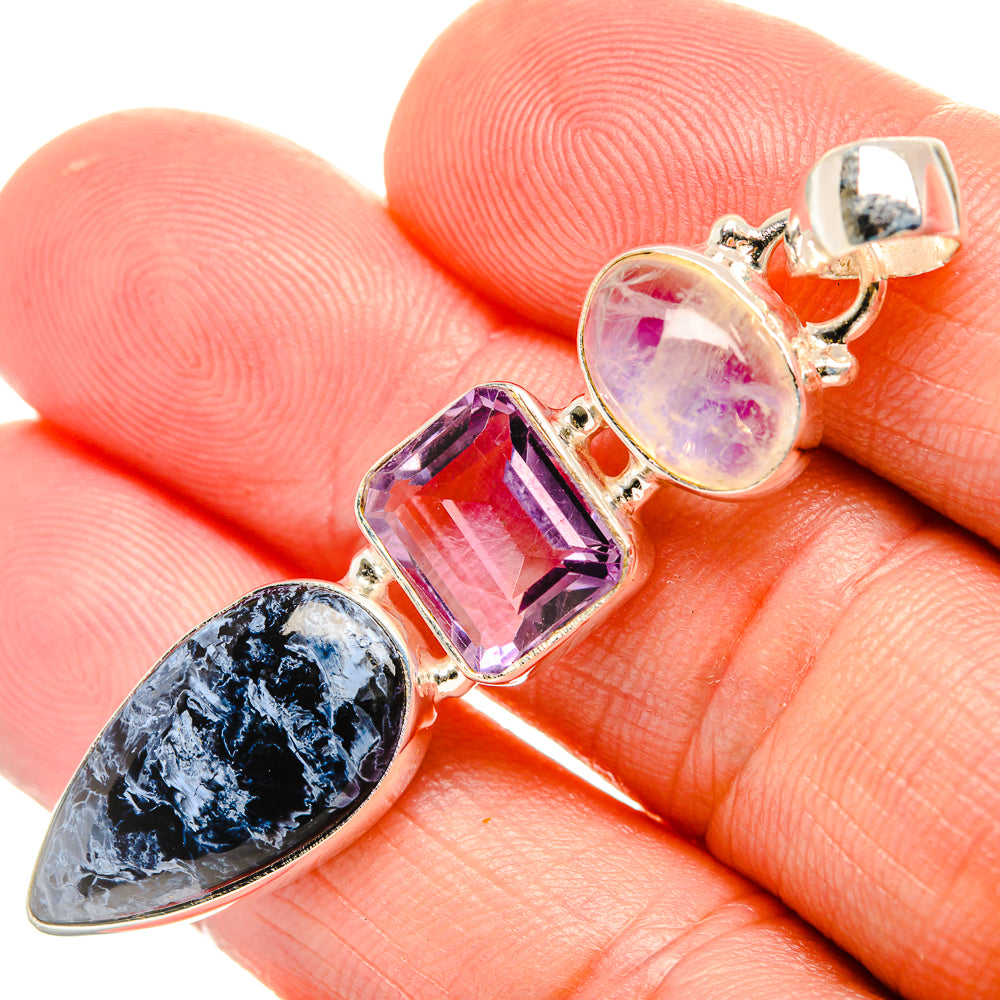 Pietersite Pendants handcrafted by Ana Silver Co - PD33130