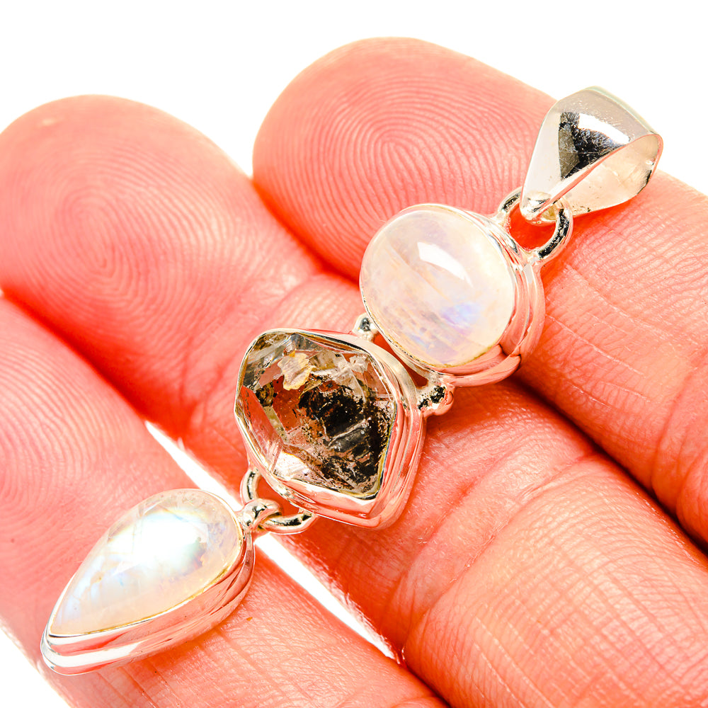 Herkimer Diamond Pendants handcrafted by Ana Silver Co - PD33136