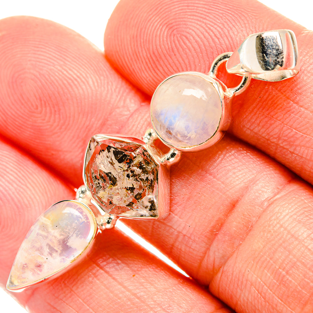 Herkimer Diamond Pendants handcrafted by Ana Silver Co - PD33145