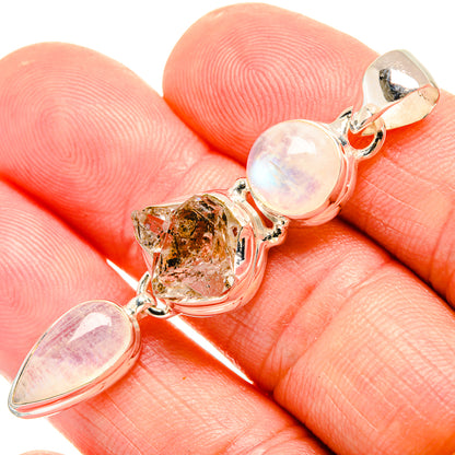 Herkimer Diamond Pendants handcrafted by Ana Silver Co - PD33153