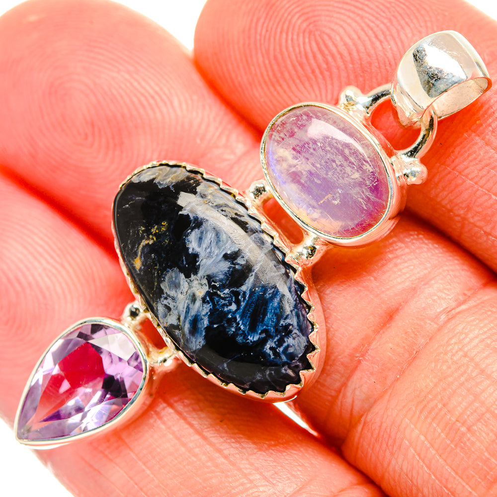 Pietersite Pendants handcrafted by Ana Silver Co - PD33177