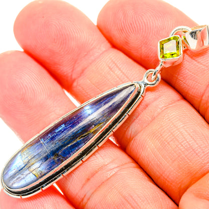 Kyanite Pendants handcrafted by Ana Silver Co - PD33209