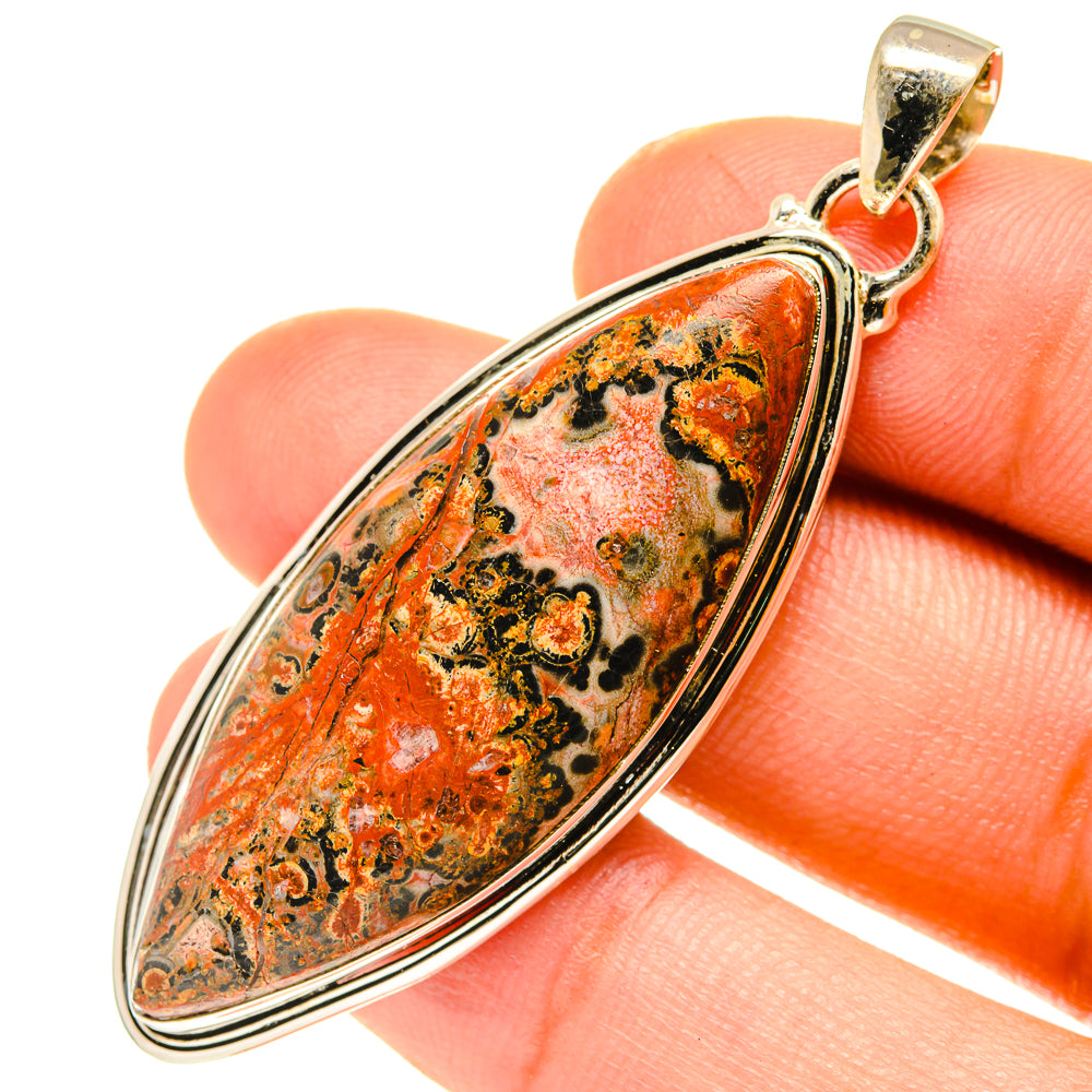 Poppy Jasper Pendants handcrafted by Ana Silver Co - PD3321