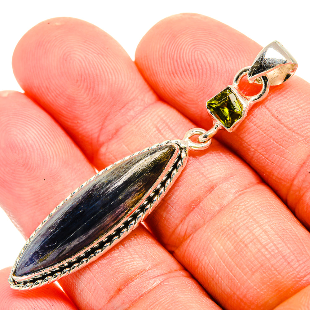Kyanite Pendants handcrafted by Ana Silver Co - PD33214