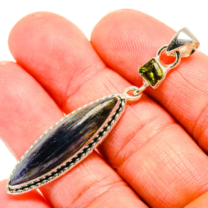 Kyanite Pendants handcrafted by Ana Silver Co - PD33214