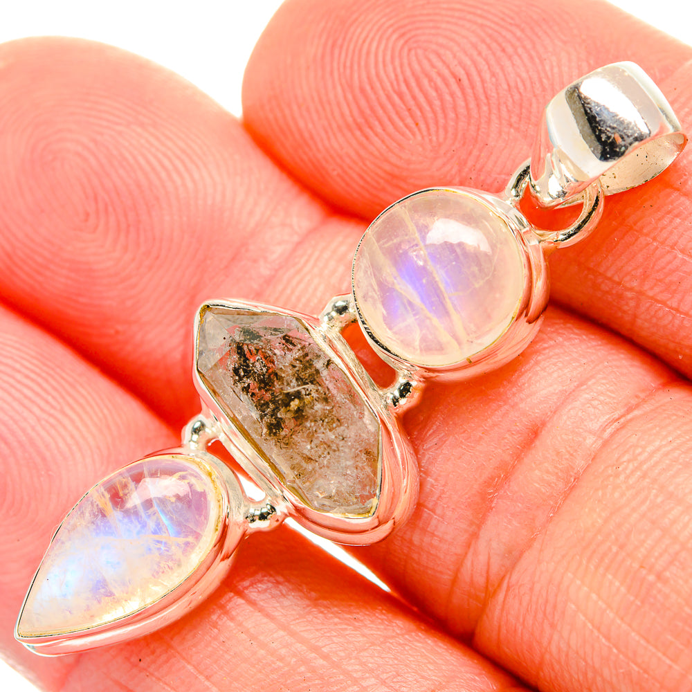 Herkimer Diamond Pendants handcrafted by Ana Silver Co - PD33216
