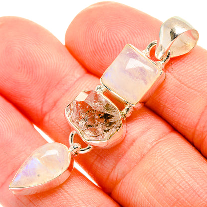 Herkimer Diamond Pendants handcrafted by Ana Silver Co - PD33217