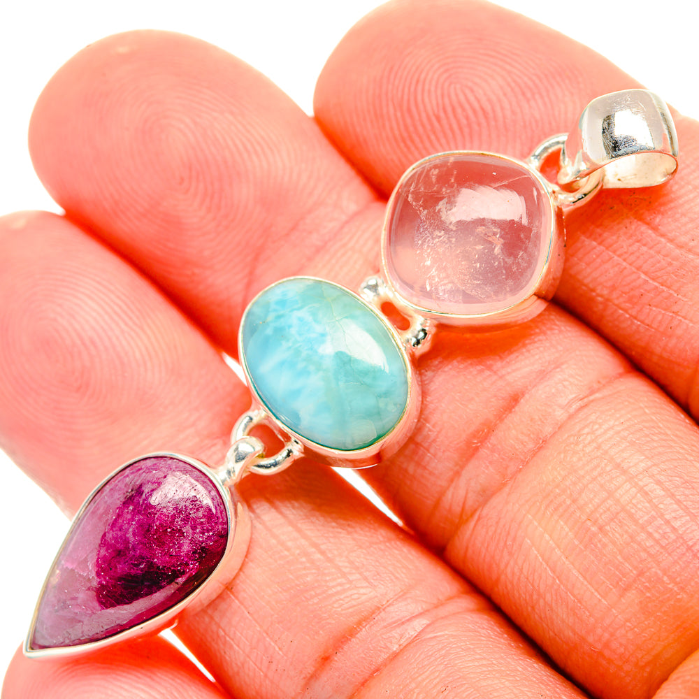 Pietersite Pendants handcrafted by Ana Silver Co - PD33223