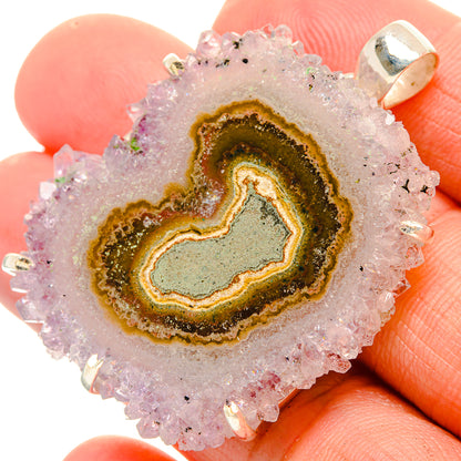 Amethyst Stalactite Pendants handcrafted by Ana Silver Co - PD33232