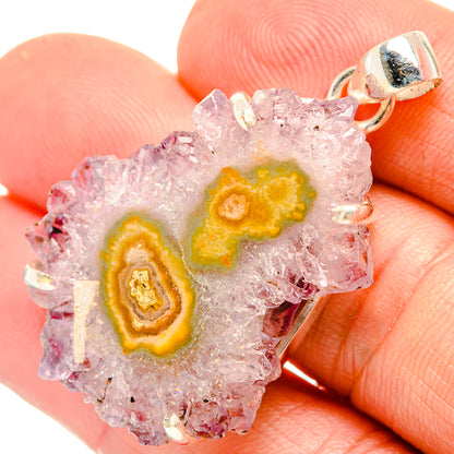 Amethyst Stalactite Pendants handcrafted by Ana Silver Co - PD33233