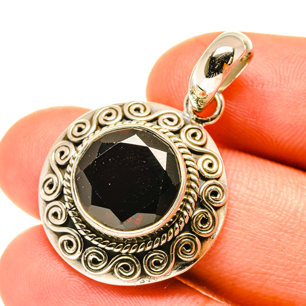 Garnet Pendants handcrafted by Ana Silver Co - PD3324