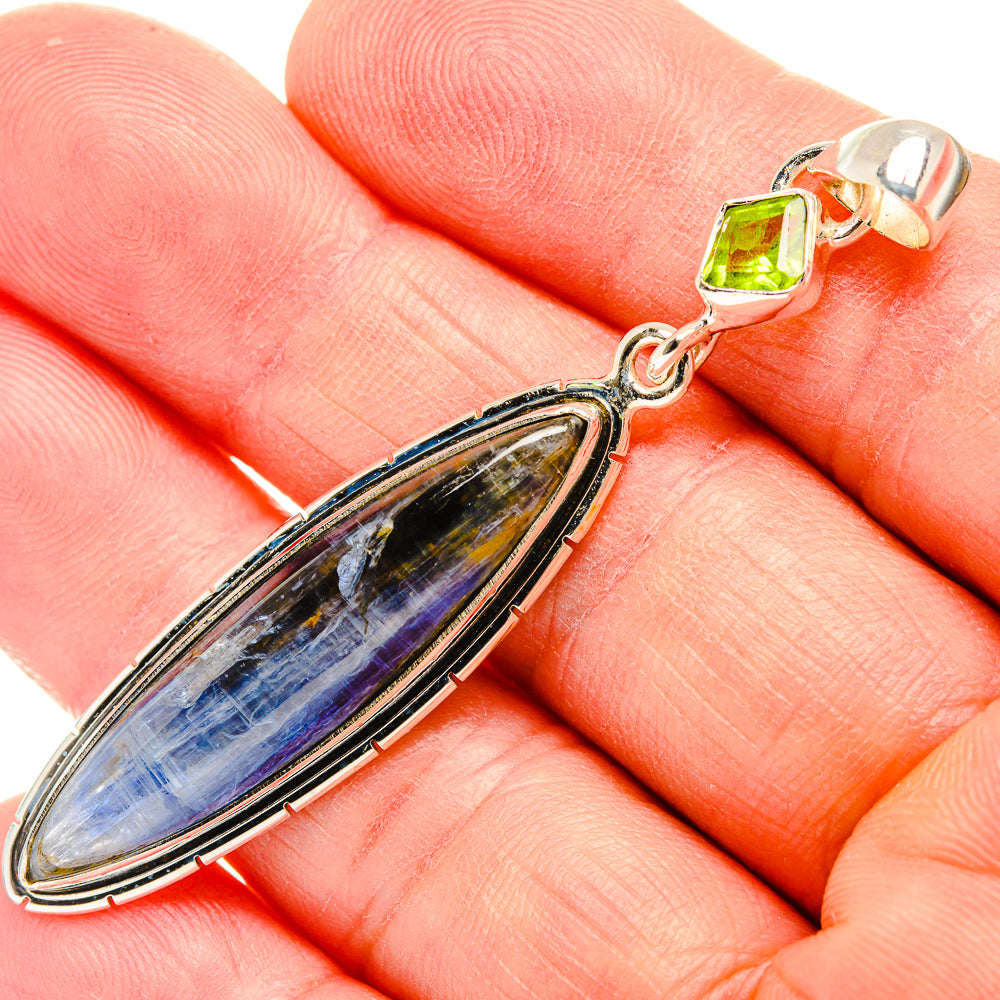 Kyanite Pendants handcrafted by Ana Silver Co - PD33250