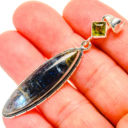 Kyanite Pendants handcrafted by Ana Silver Co - PD33251