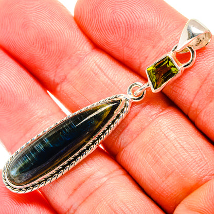 Kyanite Pendants handcrafted by Ana Silver Co - PD33254