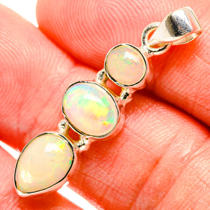 Ethiopian Opal Pendants handcrafted by Ana Silver Co - PD33262