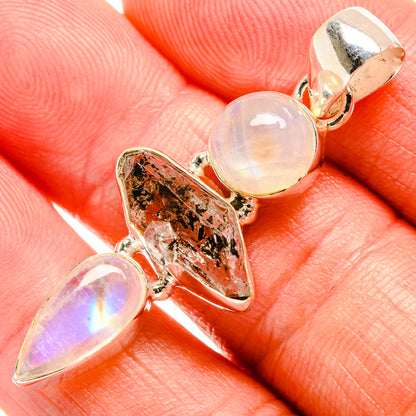 Herkimer Diamond Pendants handcrafted by Ana Silver Co - PD33268