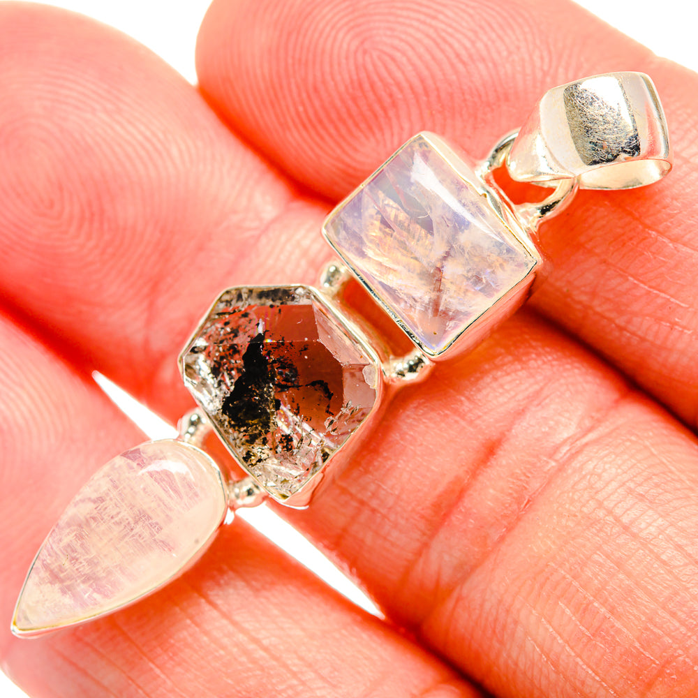 Herkimer Diamond Pendants handcrafted by Ana Silver Co - PD33274