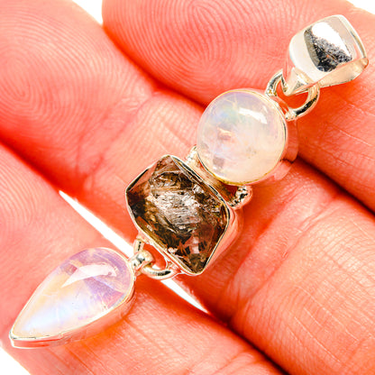 Herkimer Diamond Pendants handcrafted by Ana Silver Co - PD33278