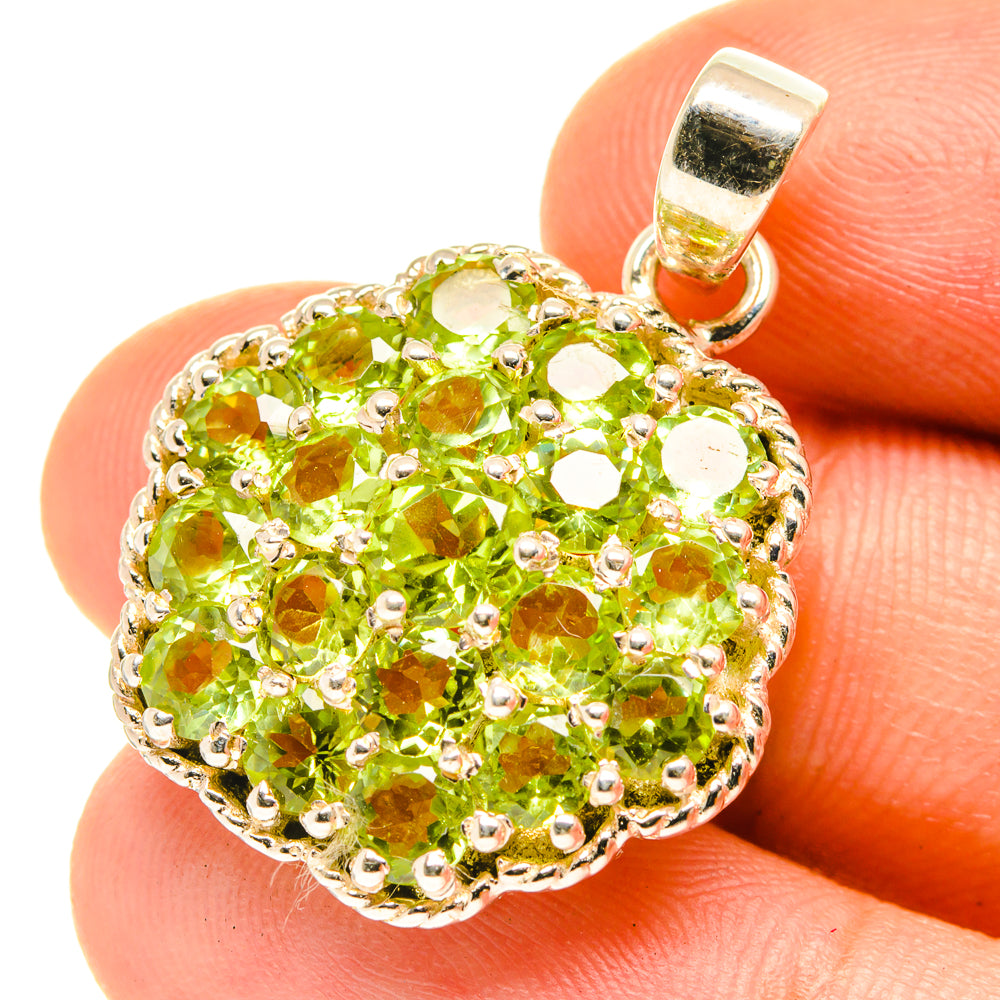 Peridot Pendants handcrafted by Ana Silver Co - PD3328