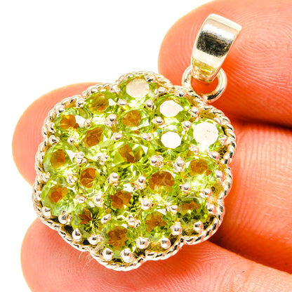 Peridot Pendants handcrafted by Ana Silver Co - PD3328