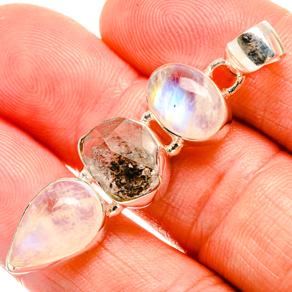 Herkimer Diamond Pendants handcrafted by Ana Silver Co - PD33283